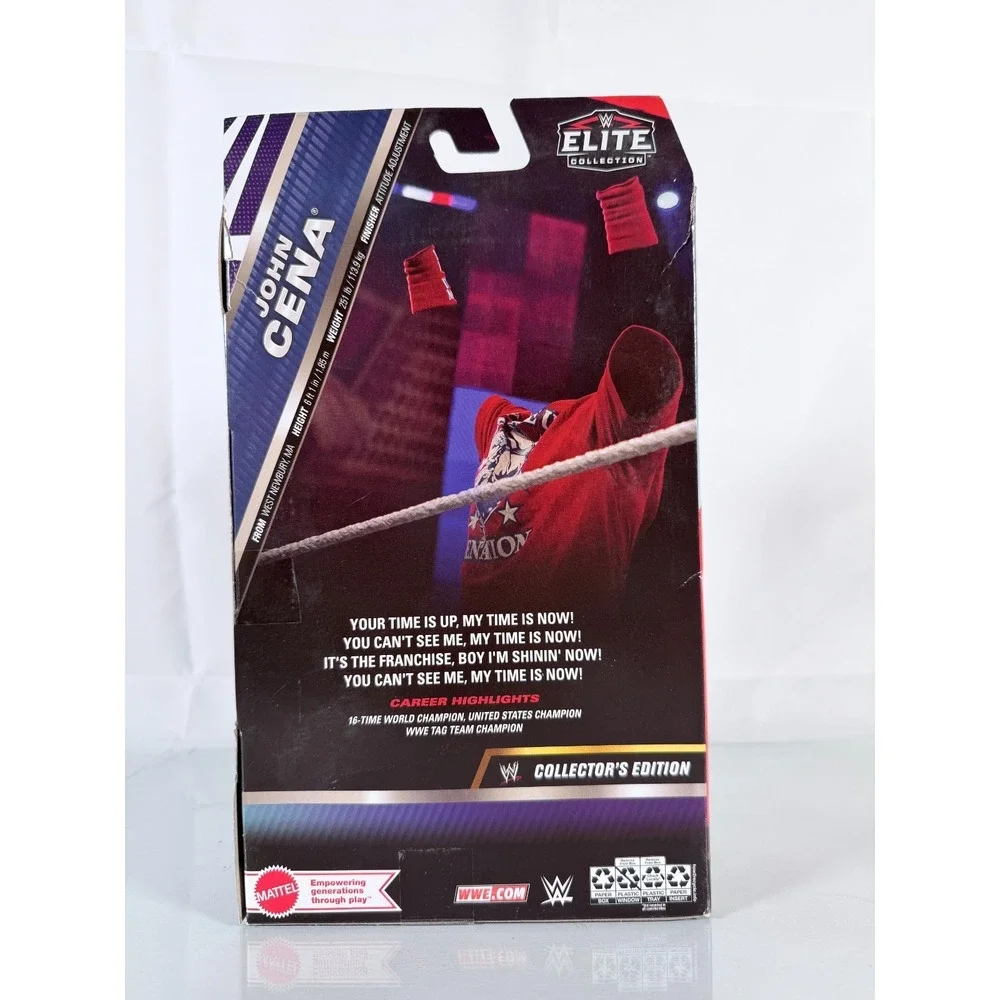 WWE ELITE 2025 Invisible‎ JOHN CENA Collector's Edition Box Damaged see pic